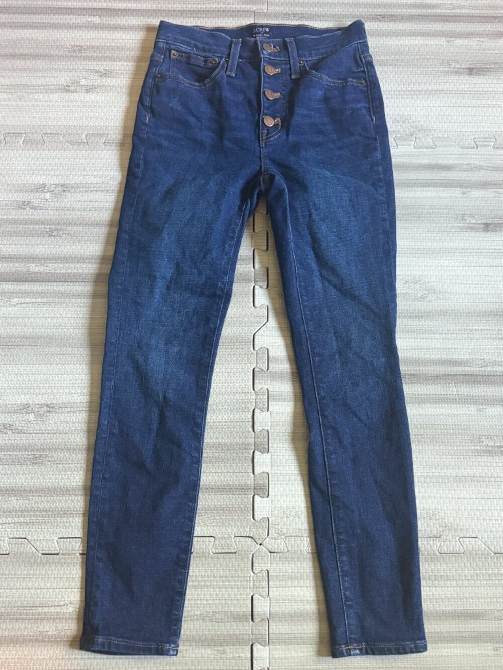 J.Crew Women's 10" High-Rise Skinny Jean in Signature Stretch